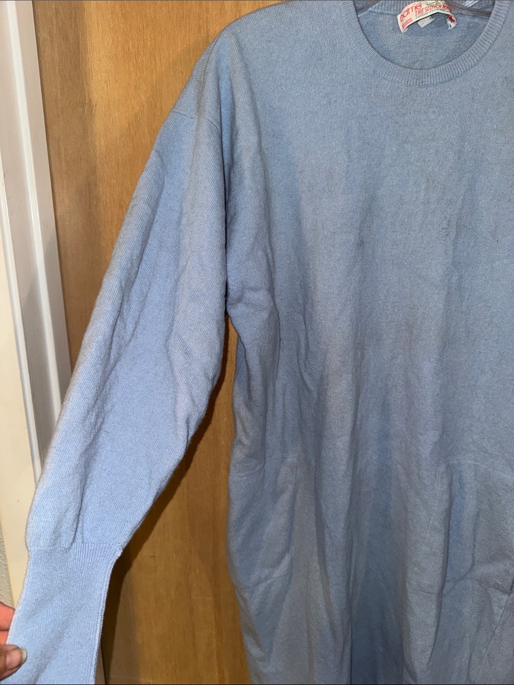 Vintage barrie %100 Super Lambs Wool Made in Scotland Sweater Dress Large - Picture 2 of 7